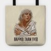 Happier Than Ever Billie Eilish Drawing Tote Official Cow Anime Merch