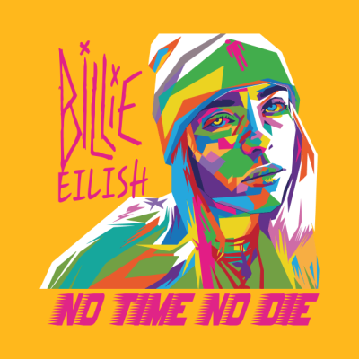 No Time No Die Billie Eilish T-Shirt Official Cow Anime Merch