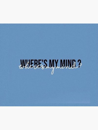 Where'S My Mind? Tapestry Official Cow Anime Merch