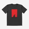 Red Black T-Shirt Official Cow Anime Merch