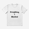 Everything I Wanted Billie Eilish T-Shirt Official Billie Eilish Merch