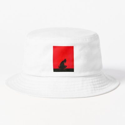 Black Awesome Silhouette Billie Bucket Hat Official Cow Anime Merch