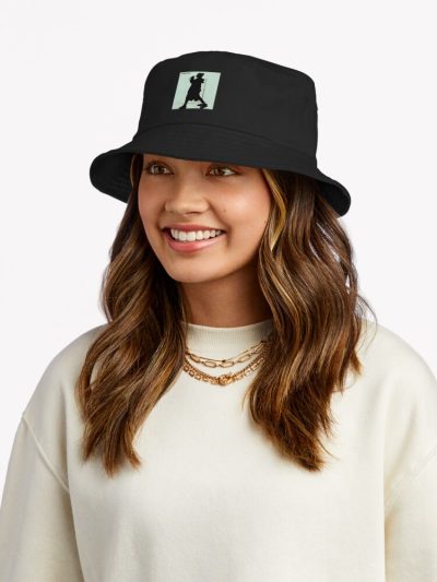 Silhouette Singer Girl Bucket Hat Official Cow Anime Merch