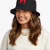 Highlight Red Bucket Hat Official Cow Anime Merch