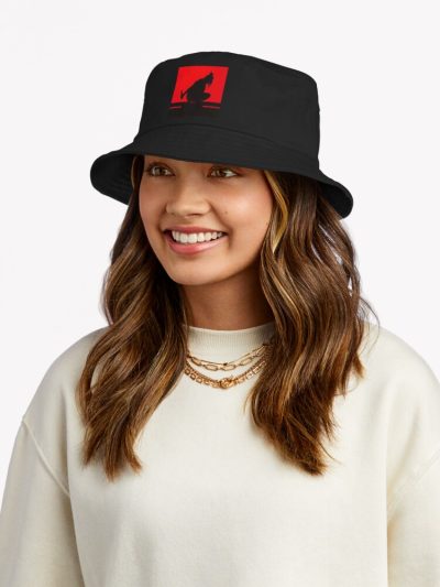Highlight Red Bucket Hat Official Cow Anime Merch