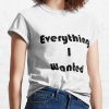 Everything I Wanted Billie Eilish T-Shirt Official Billie Eilish Merch