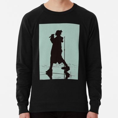 Black Awesome Silhouette Billie Sweatshirt Official Cow Anime Merch