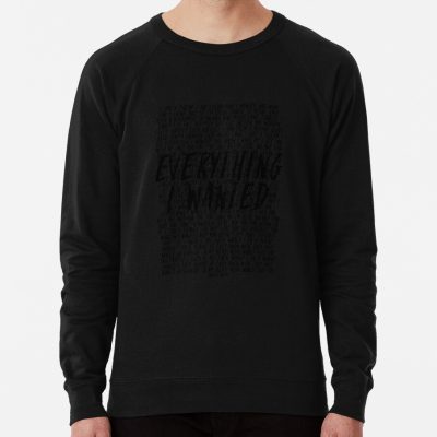 Billie Eilish - Everything I Wanted (All Lyrics) Sweatshirt Official Billie Eilish Merch