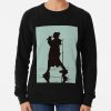 Black Awesome Silhouette Billie Sweatshirt Official Cow Anime Merch