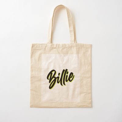 Billie Sticker Tote Bag Official Billie Eilish Merch