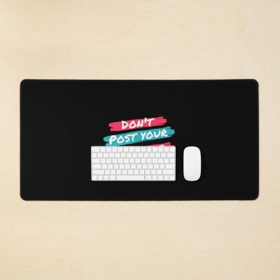Don'T Post Your Feelings| Perfect Gift|Billie Eilish Gift Mouse Pad Official Billie Eilish Merch