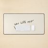 You With Me Billie Eilish Handwriting Mouse Pad Official Billie Eilish Merch