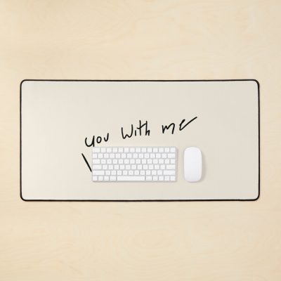 You With Me Billie Eilish Handwriting Mouse Pad Official Billie Eilish Merch