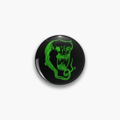 Green Monster Pin Official Billie Eilish Merch