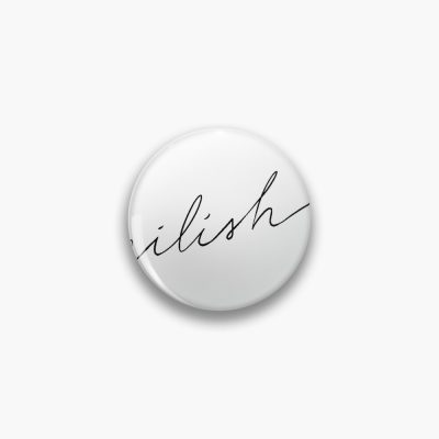 Just Eilish Pin Official Billie Eilish Merch