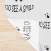 Too See A Smile Shower Curtain Official Billie Eilish Merch