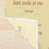 Dont Smile At Me Shower Curtain Official Billie Eilish Merch