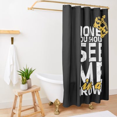 Honey You Should See Me In A Crown Shower Curtain Official Billie Eilish Merch