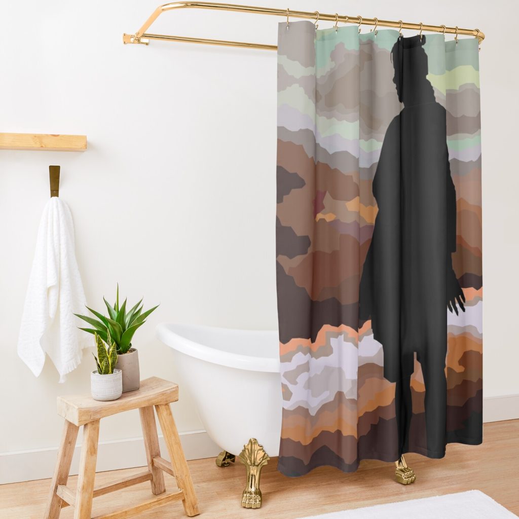Stand Up Girls Shower Curtain Official Cow Anime Merch