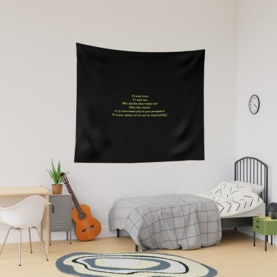 Billie Eilish Interlude Tapestry Official Cow Anime Merch