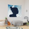 Black Awesome Silhouette Billie Tapestry Official Cow Anime Merch