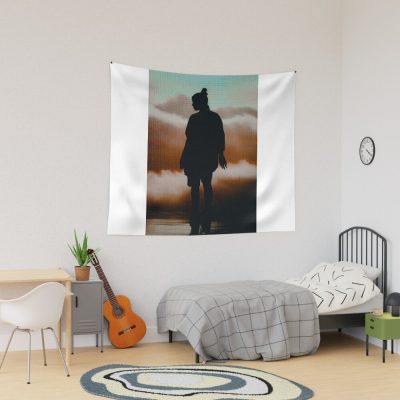 Black Awesome Silhouette Billie Tapestry Official Cow Anime Merch